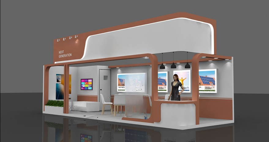 Booth 40 SQM Display